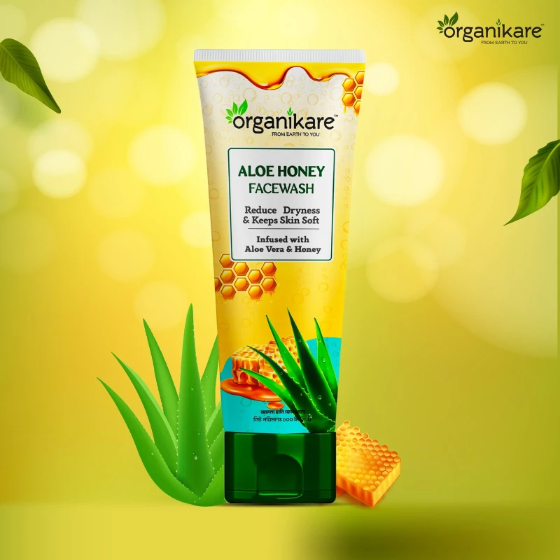 Organikare Aloe Honey Face Wash - 100ml