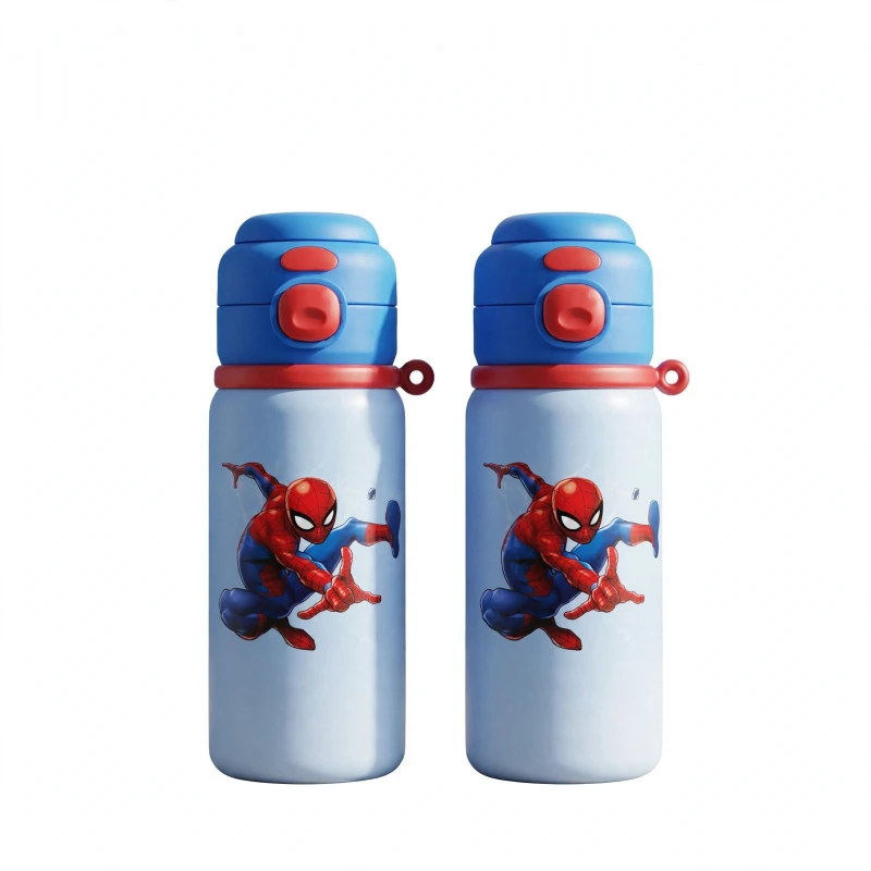 Spider-Man Kids Bottle – One-Touch Pop-Up Lid