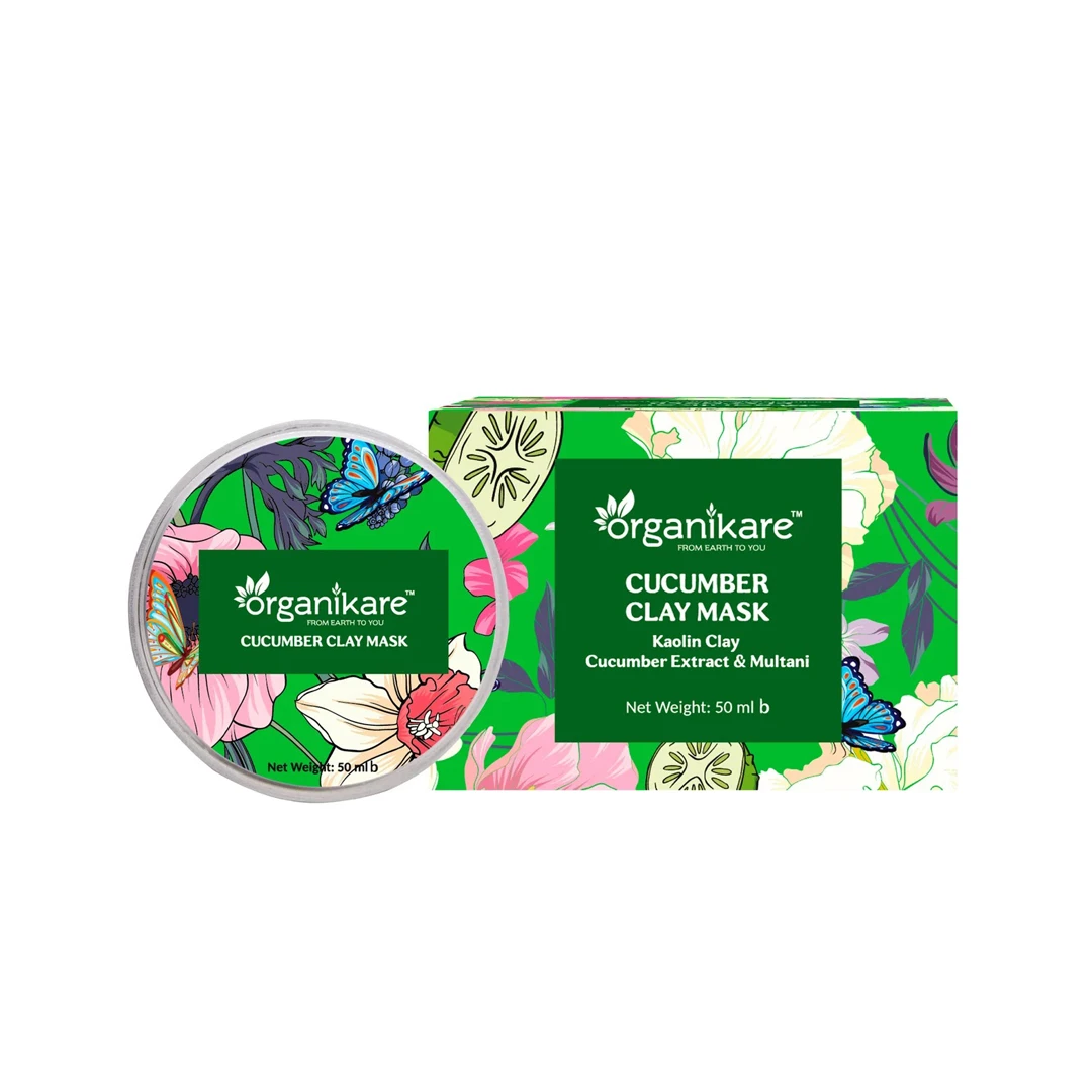 Organikare Cucumber Clay Mask - 50ml