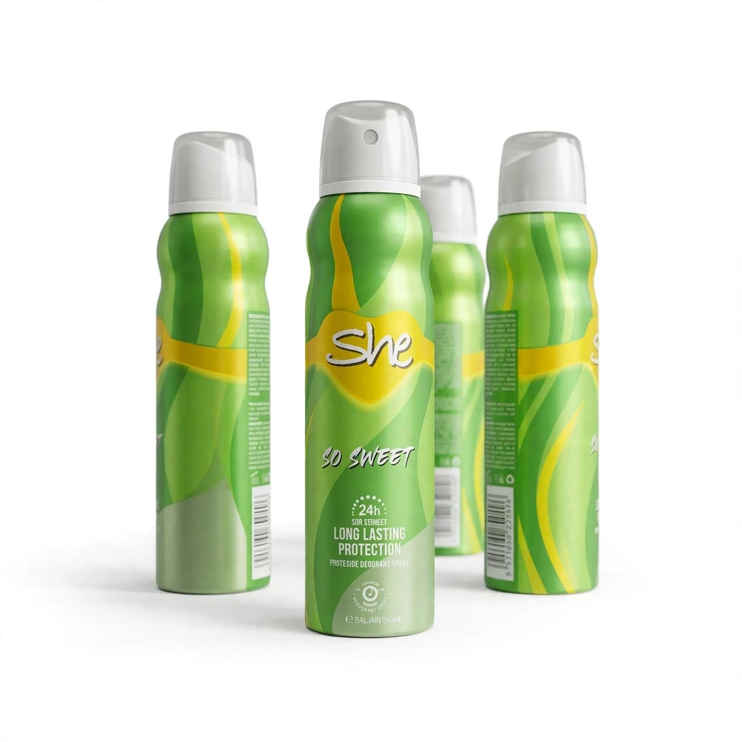 She Is... Perfumed Deodorant Body Spray for Women (150ml) – Long-Lasting Fragrance
