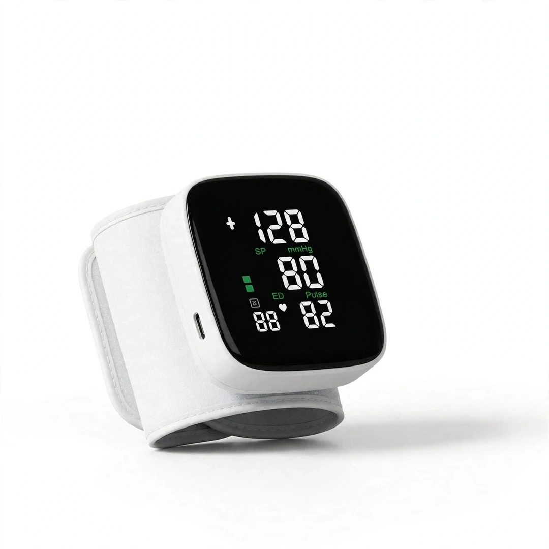 Intelli Wrist BP Monitor – Digital Blood Pressure Monitor Type-C Rechargeable