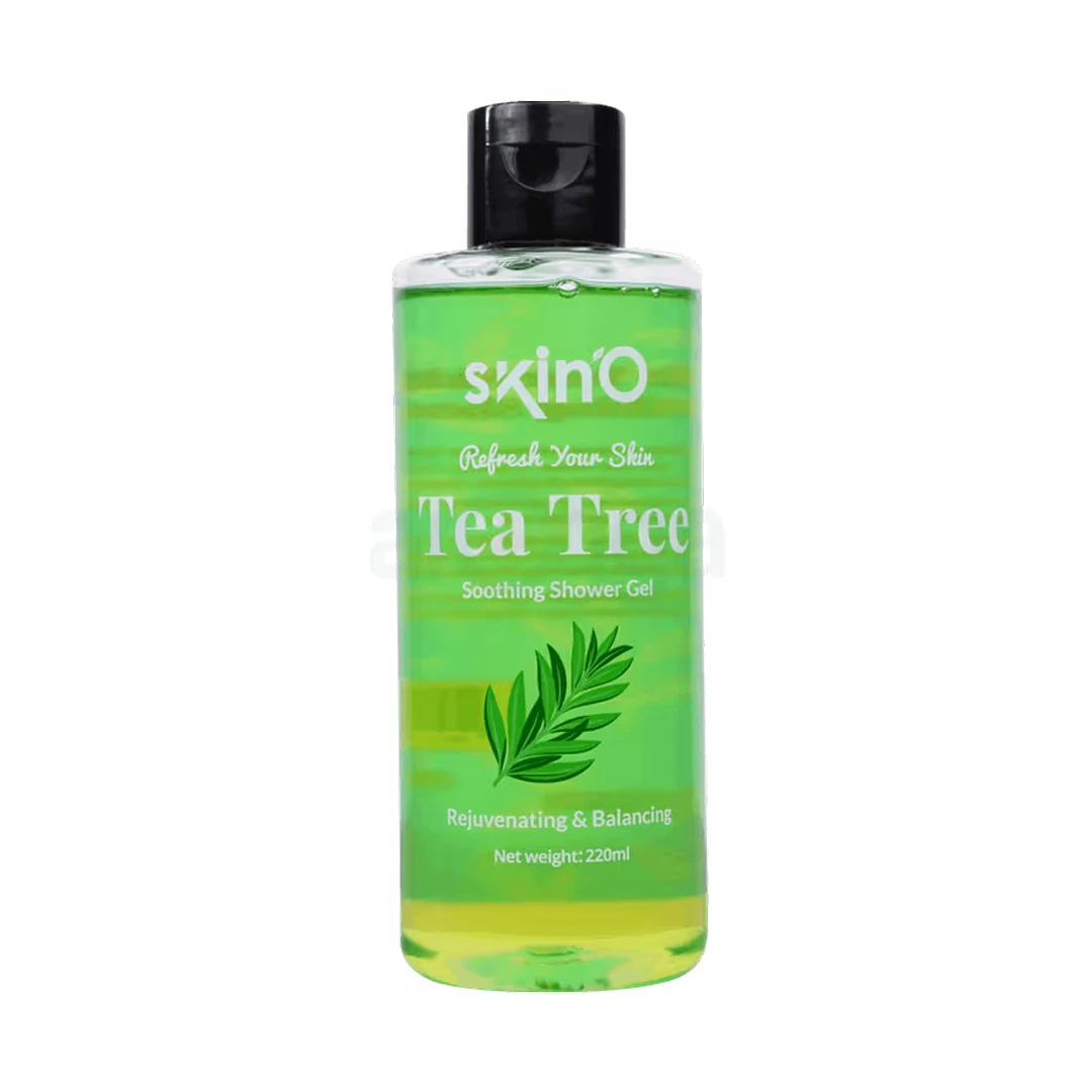 Skin’O Refresh Your Skin Tea Tree Soothing Shower Gel – 220ml  Antibacterial & Cooling Body Wash