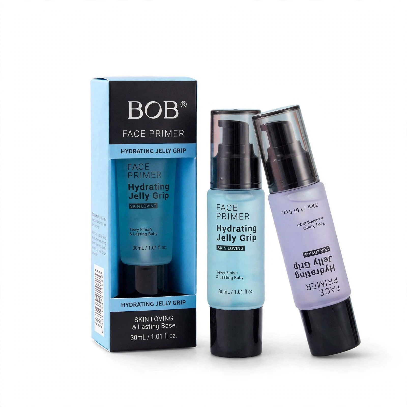 BOB Skin Loving Hydrating Jelly Grip Face Primer (30ml) – Long-Lasting Makeup Base