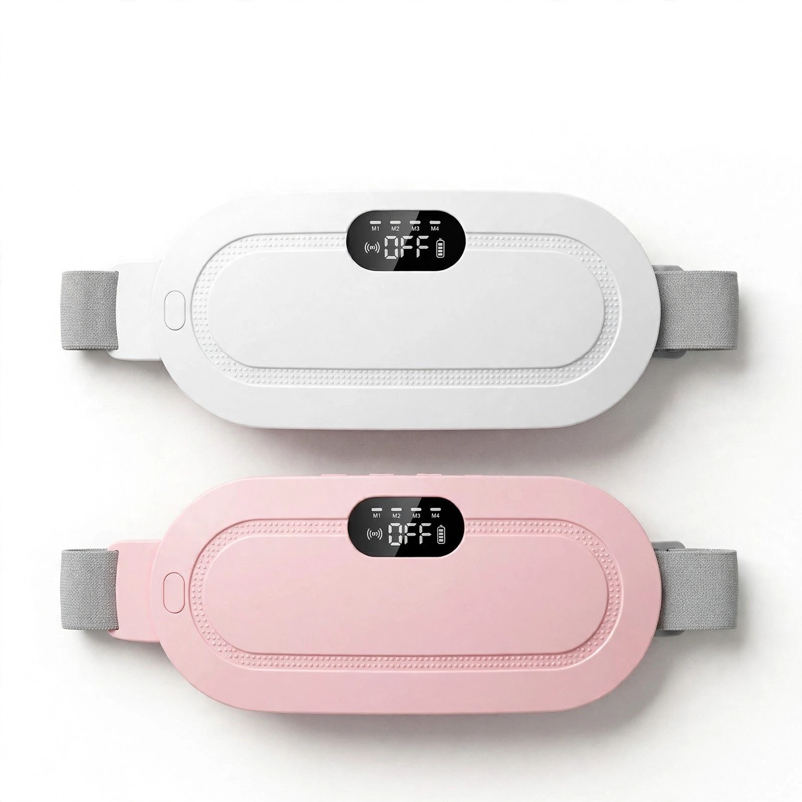 Menstrual Heating Pad – Cordless Period Cramp Relief Belt with Vibration