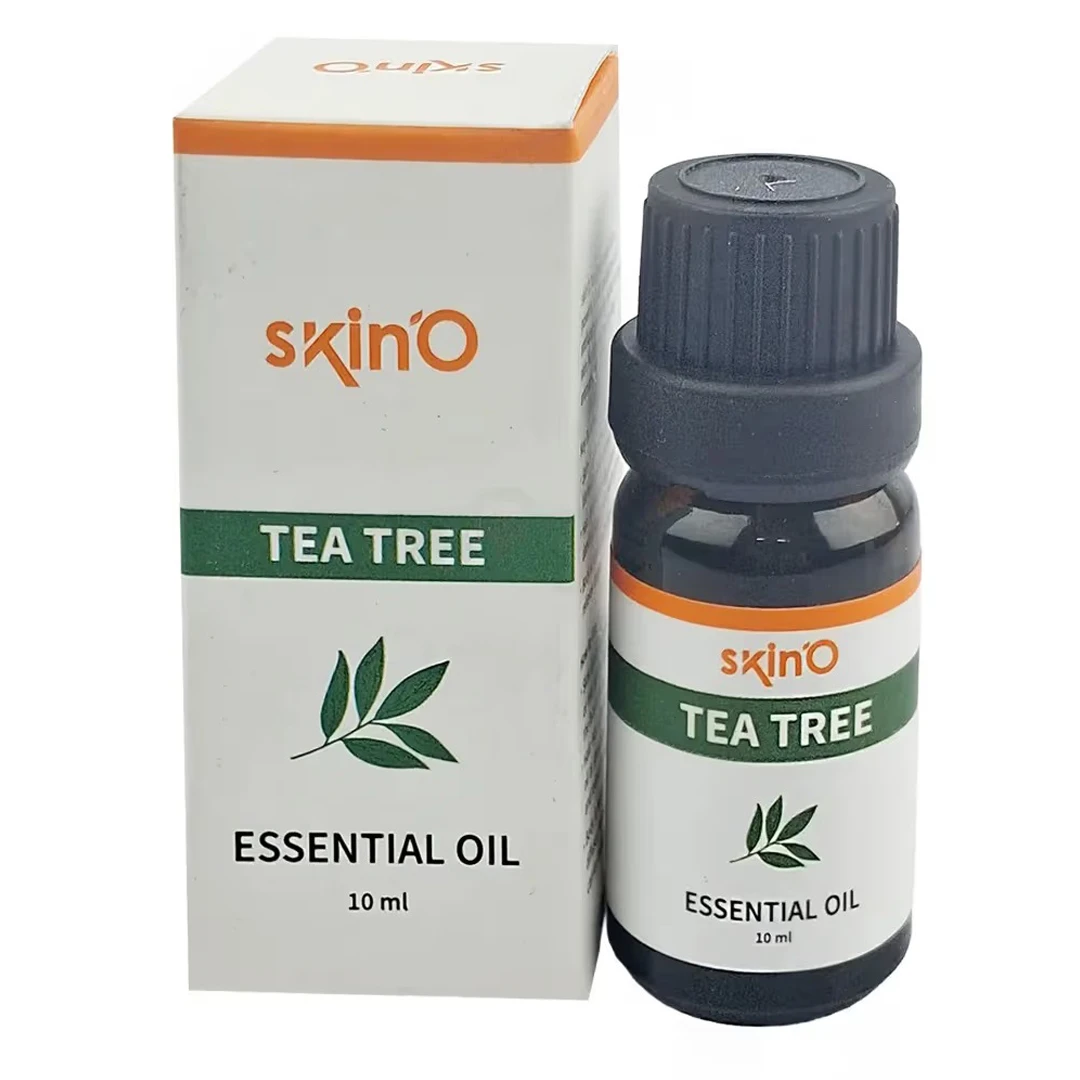 Skin’O Pure Tea Tree Essential Oil (10ml) – 100% Natural Acne Defense & Scalp Purifier