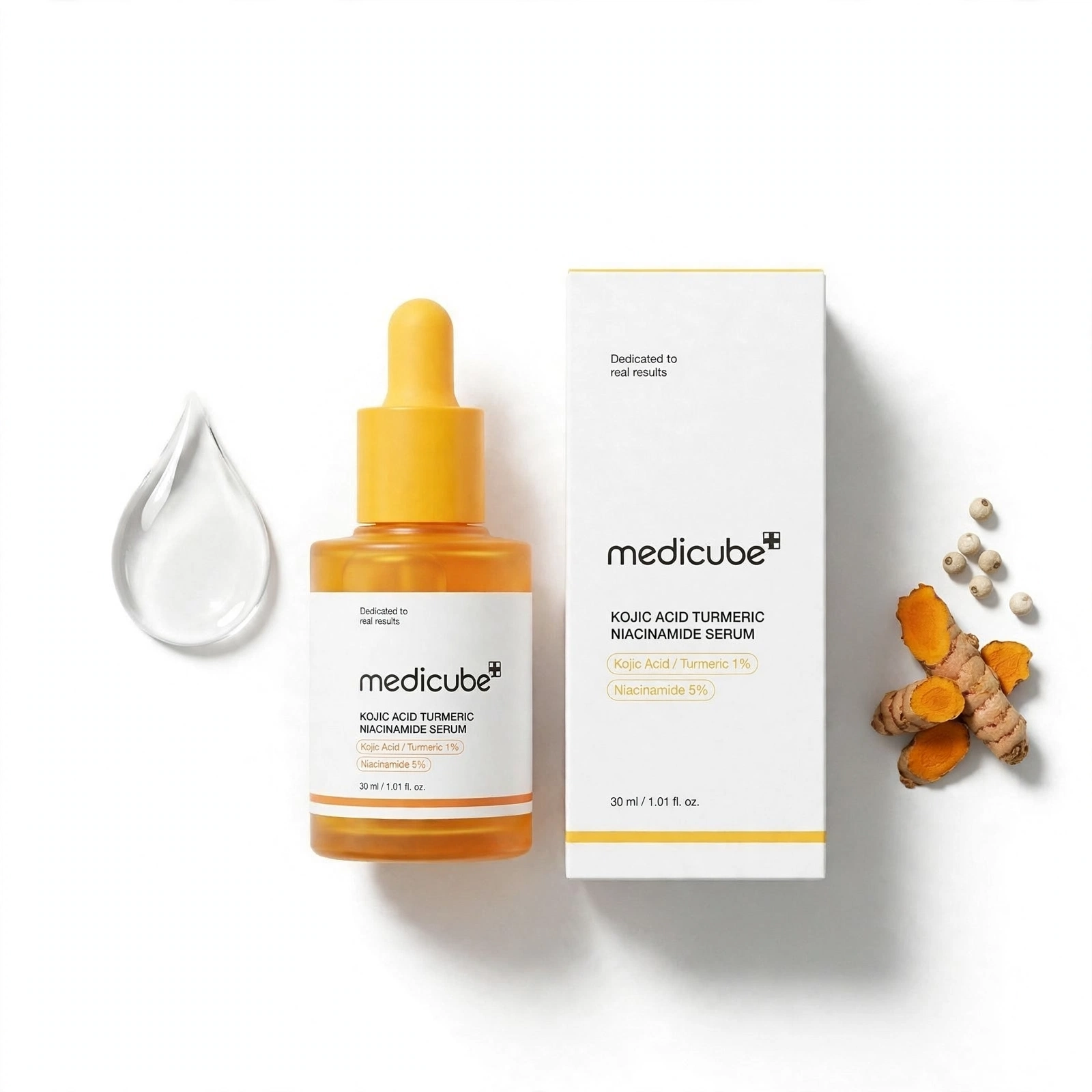 Medicube Kojic Acid Turmeric Niacinamide Serum – Brightening Potion (30ml)