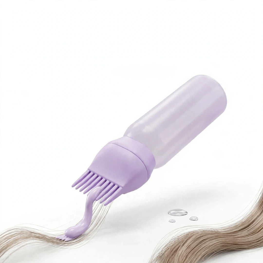 Precision Hair Color Comb Applicator Bottle – Root Touch-Up & Oil Applicator