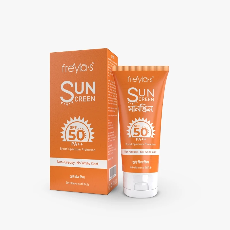Freyia's Sunscreen SPF PA 50++ For Dry Skin - 50ml