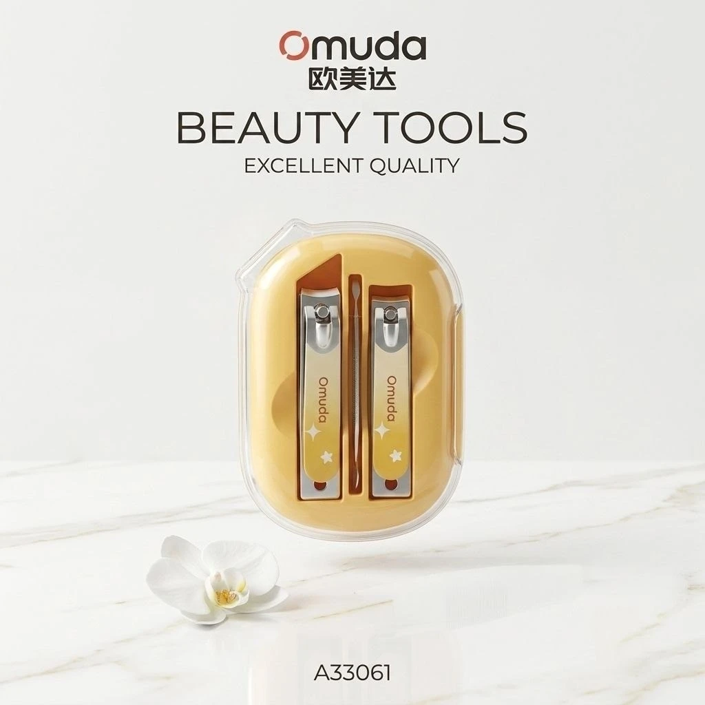 Omuda A33061 Excellent Quality Beauty Tools Set – Nail Clipper & File Kit