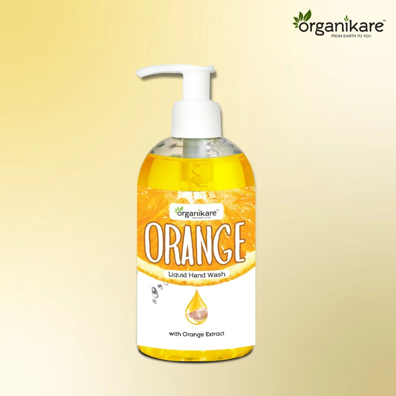 Organikare Orange Hand Wash (Round) - 250ml