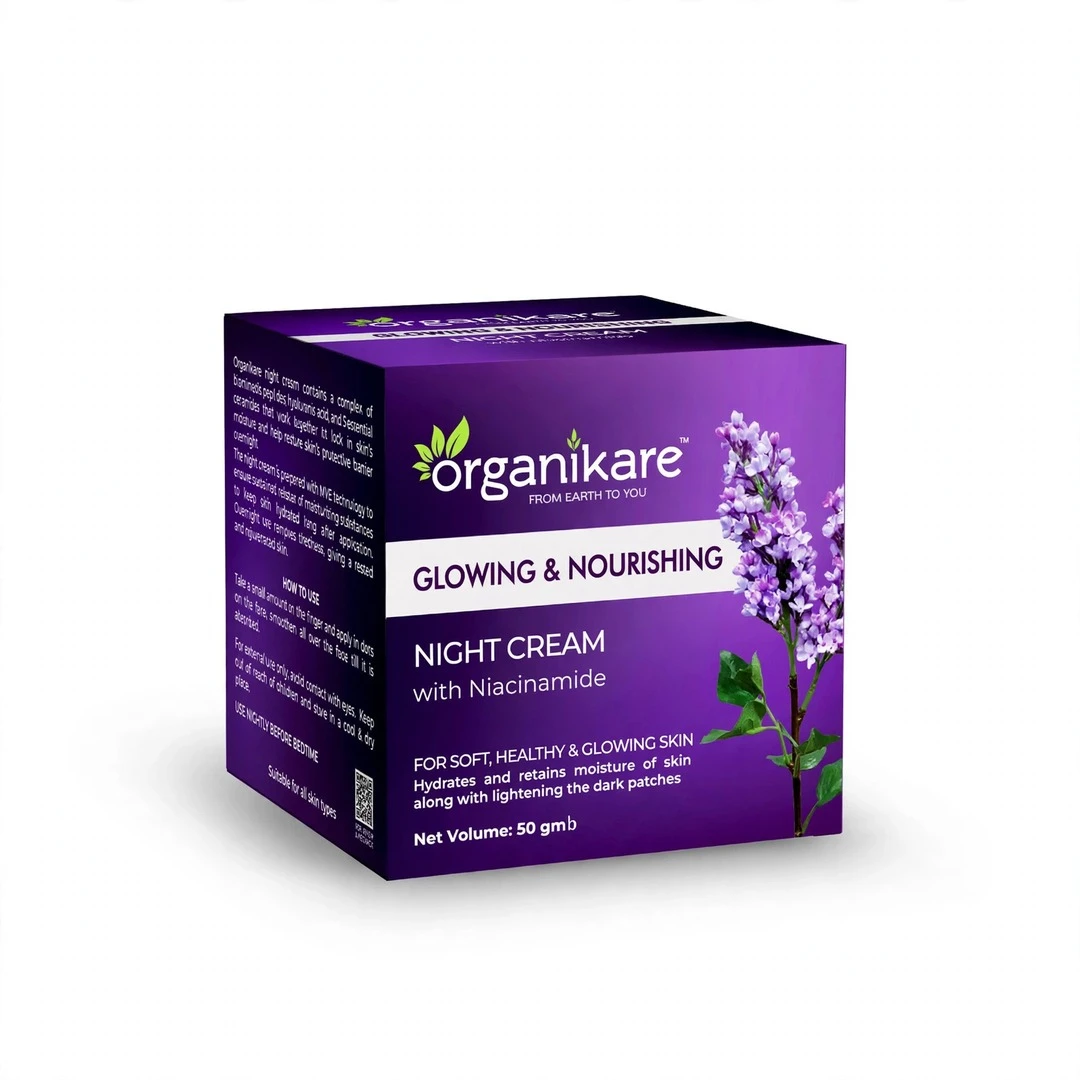Organikare Glowing & Nourishing Night Cream - 50ml