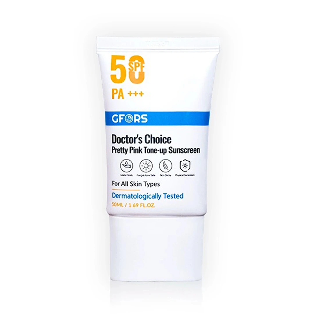 GFORS Doctor's Choice Pretty Pink Tone-up Sunscreen 50ml