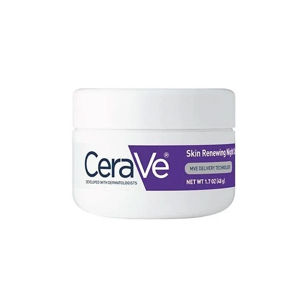 CeraVe Skin Renewing Night Cream (48g) – Overnight Peptide Moisturizer