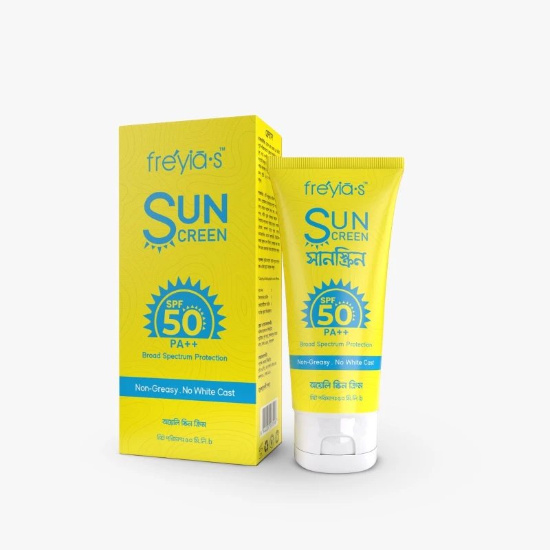 Freyia's Sunscreen SPF PA 50 ++ For Oily Skin - 50ml