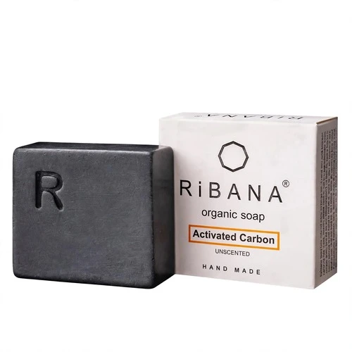 RiBANA Activated Carbon Soap - 95gm