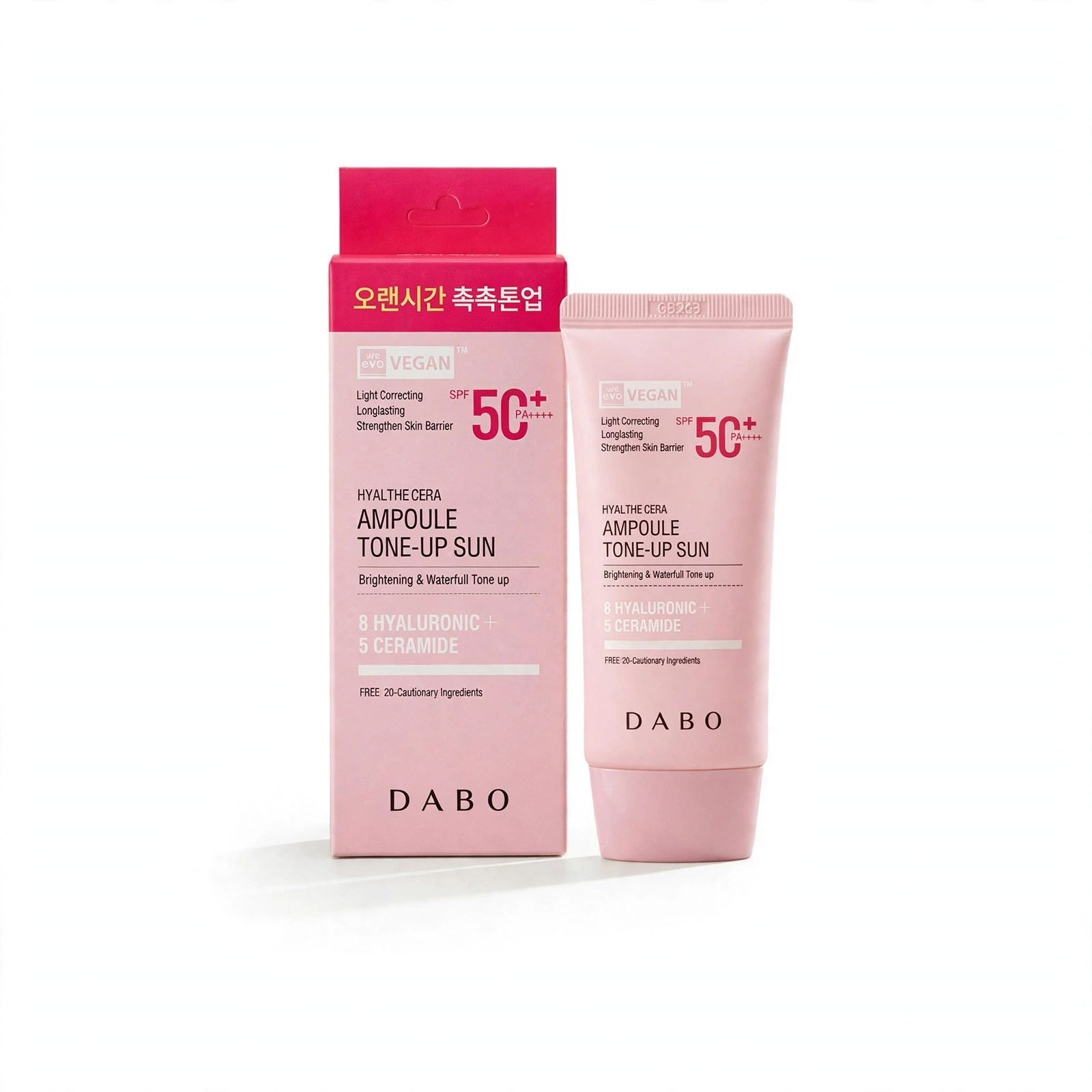 DABO Hyal The Cera Ampoule Tone-Up Sun SPF 50+ PA++++ – Vegan Sunscreen