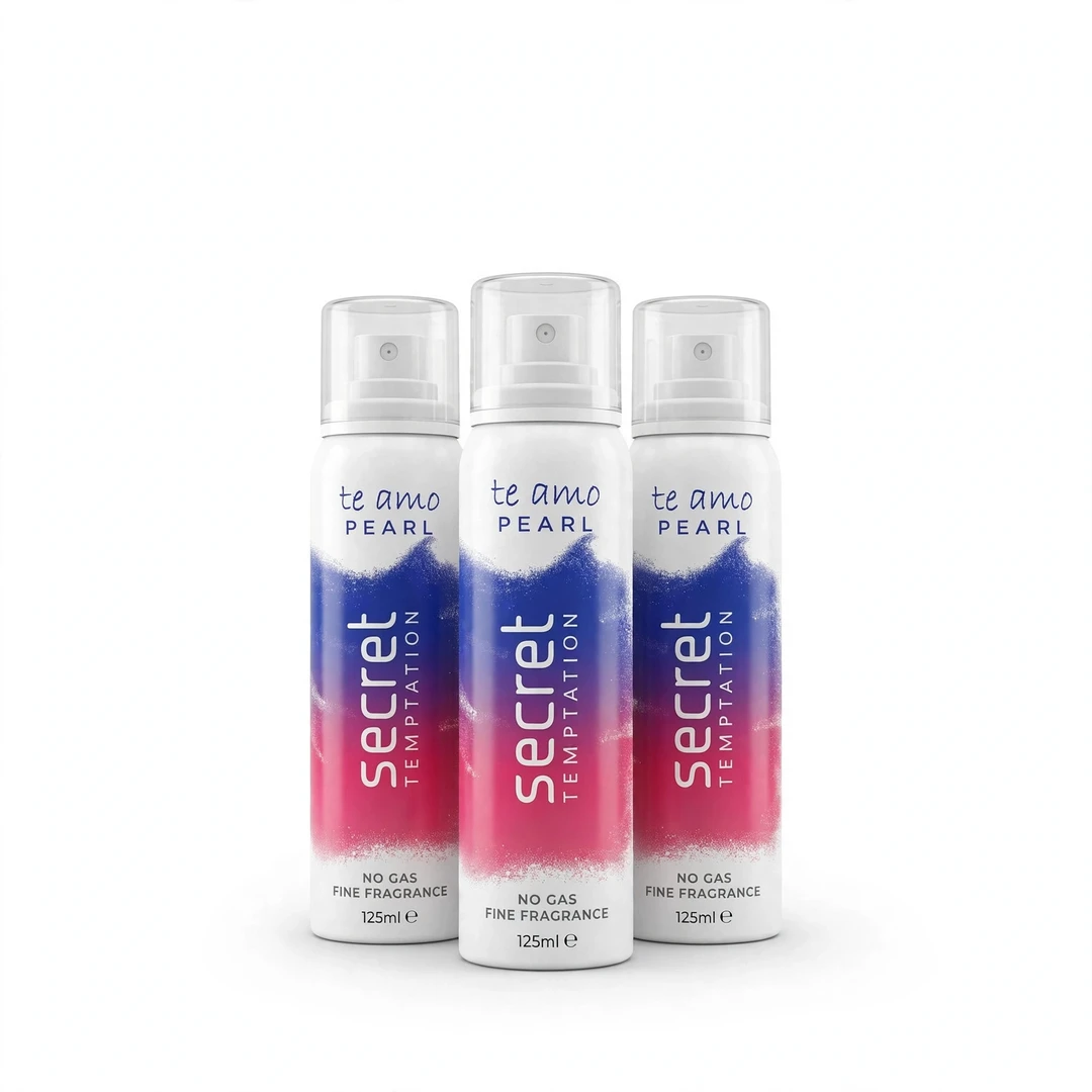 Secret Temptation Te Amo Perfume Body Spray for Women (120ml) – No-Gas Deodorant