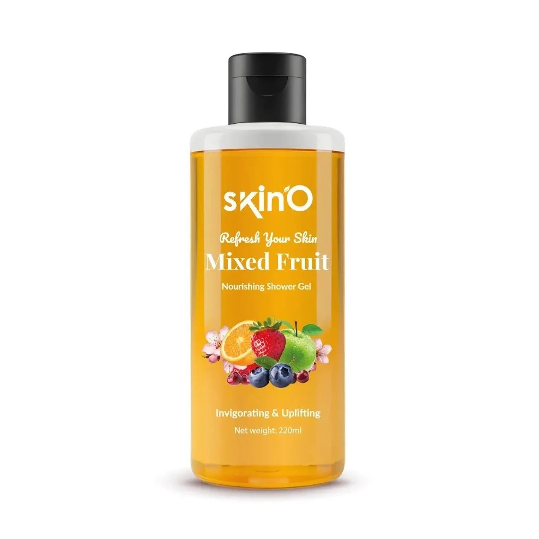 Skin’O Refresh Your Skin Mixed Fruit Nourishing Shower Gel (220ml) – Vitamin-Rich Glow & Fruity Freshness
