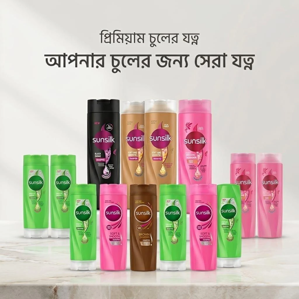 Sunsilk Hair Fast Nourish & Anti-Dandruff Shampoo Set
