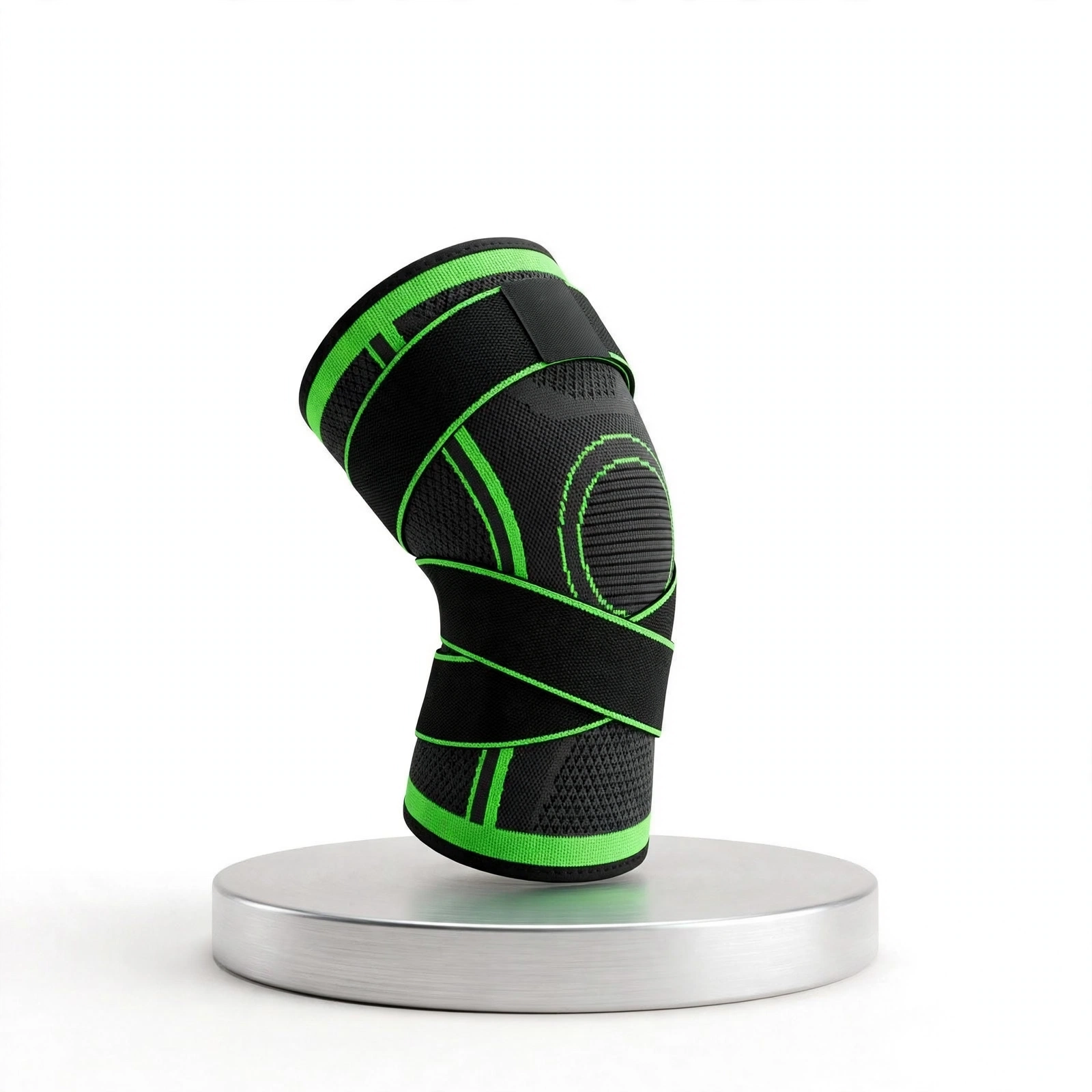 Suyi Knee Compression Sleeve – Adjustable Knee Support Brace